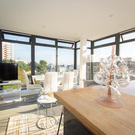 * Panoramic Penthouse With Sea & City Views Bournemouth Exterior photo